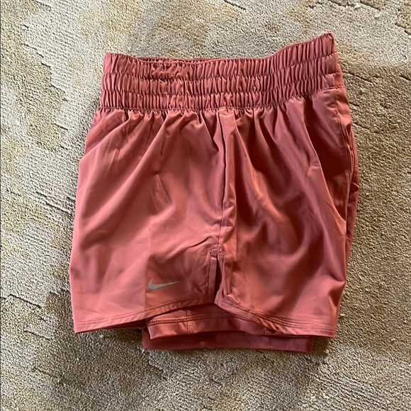 Nike Pants - Nike Athletic Shorts with Elastic Waistband (Salmon color)